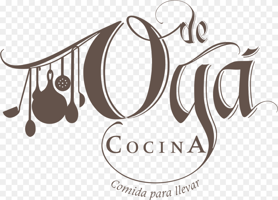 De Oya Cocina Logo Logo Cocina Vector, Calligraphy, Handwriting, Text, Person Free Transparent Png