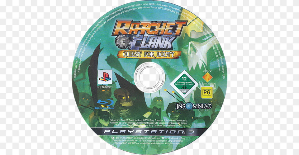 De Ratchet And Clank, Disk, Dvd Free Png Download