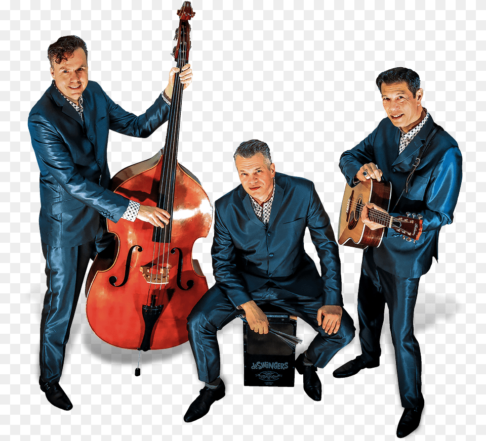 De Swingers Mobile Band Music Wedding Transparent Acoustic Band, Adult, Person, Performer, Musician Free Png Download