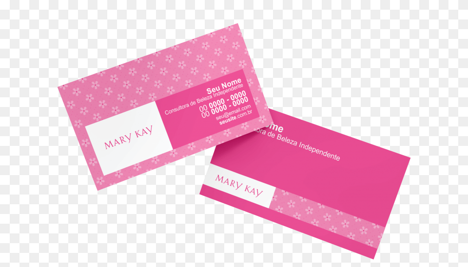 De Visita Mary Kay, Paper, Text, Business Card Png Image