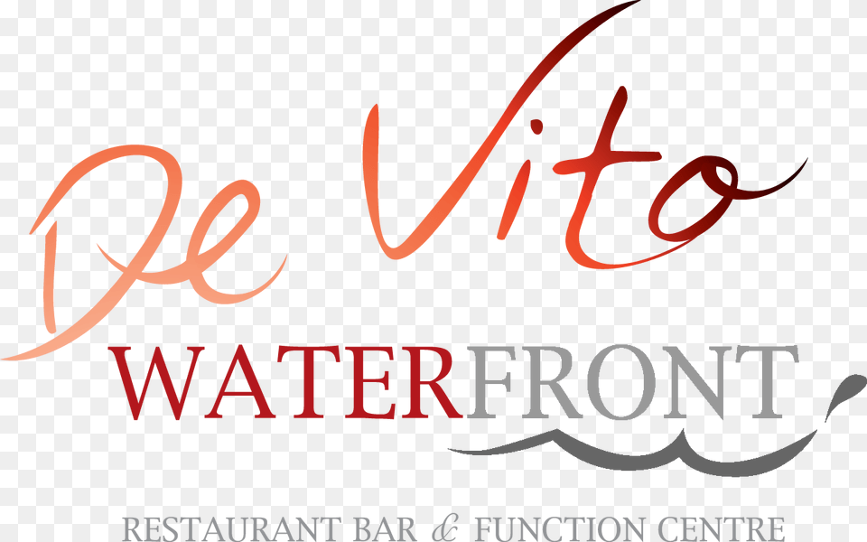 De Vito Waterfront, Text Png