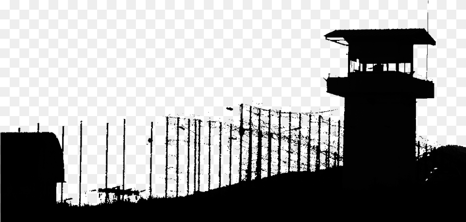 Dead Bodies And Billions In Tax Dollars Prison Yard Silhouette, Black Free Png Download