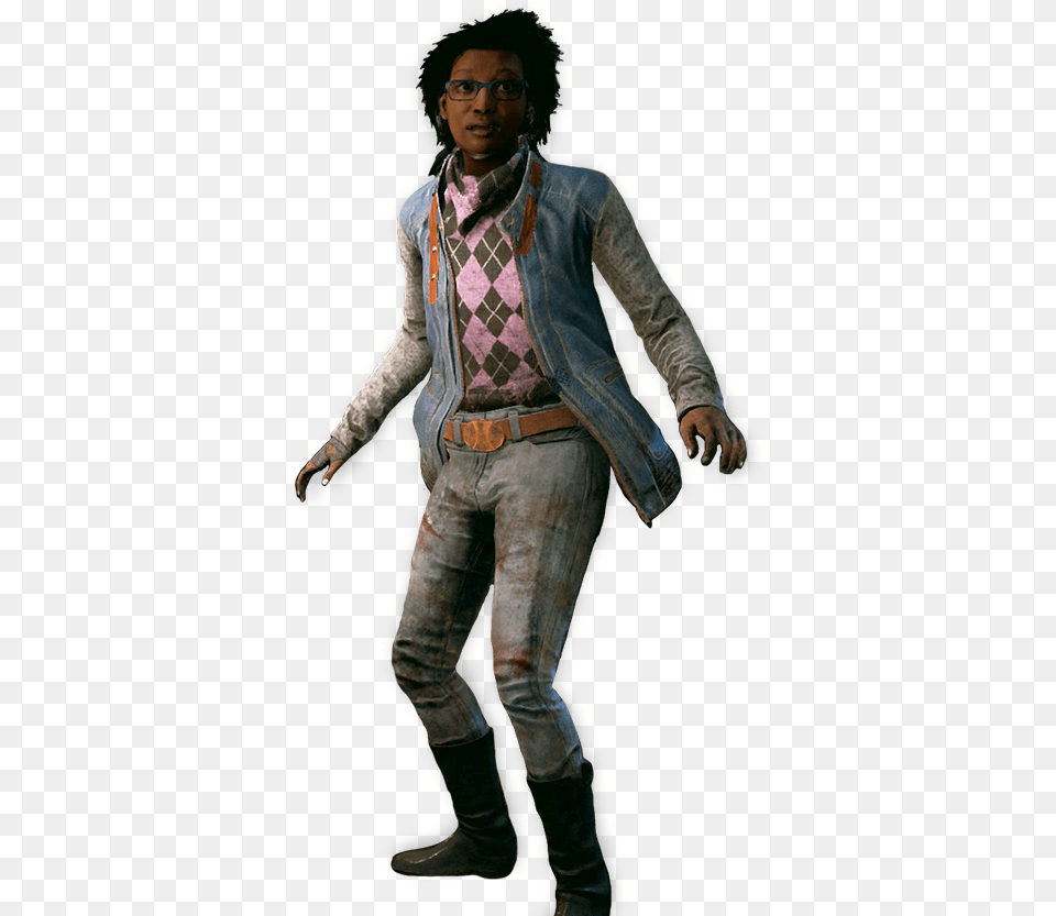 Dead By Daylight Claudette Dead By Daylight, Clothing, Pants, Person, Coat Free Png Download