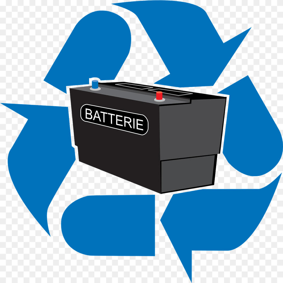 Dead Car Battery Signs To Know Your Is Faulty Recyclage Batterie, Recycling Symbol, Symbol, Bulldozer, Machine Free Png