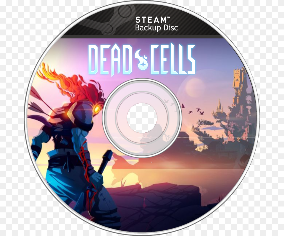 Dead Cells, Disk, Dvd, Person Free Transparent Png