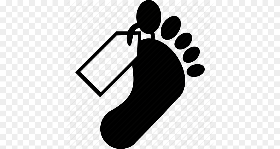 Dead Clipart Autopsy, Footprint Free Png Download