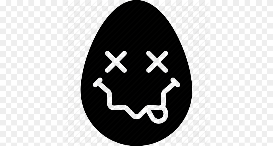 Dead Emojis Emotion Face Nirvana Smiley Icon, Egg, Food Png