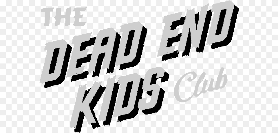 Dead End Kids Illustration, Text Free Transparent Png