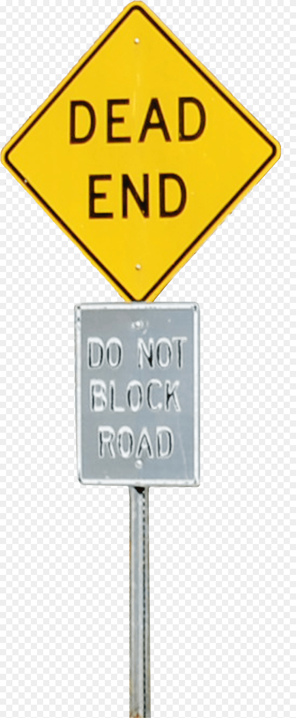 Dead End Sign Transparent, Road Sign, Symbol Free Png Download