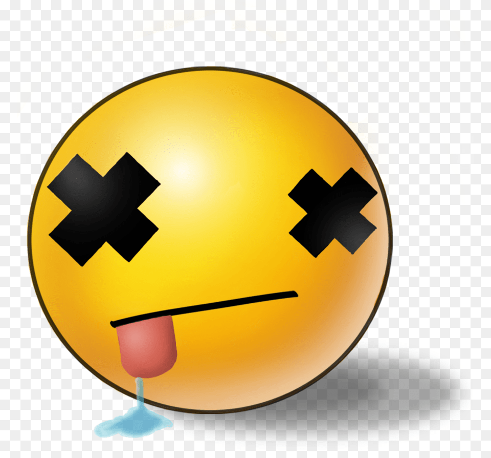 Dead Face Emoji, Sphere Free Png Download