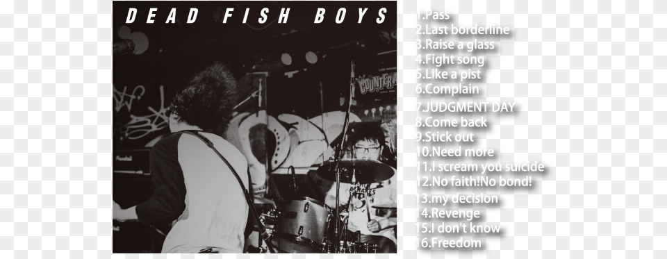 Dead Fish Boys New Album Return Of The Everlasting Drummer, Person, Man, Male, Adult Free Transparent Png