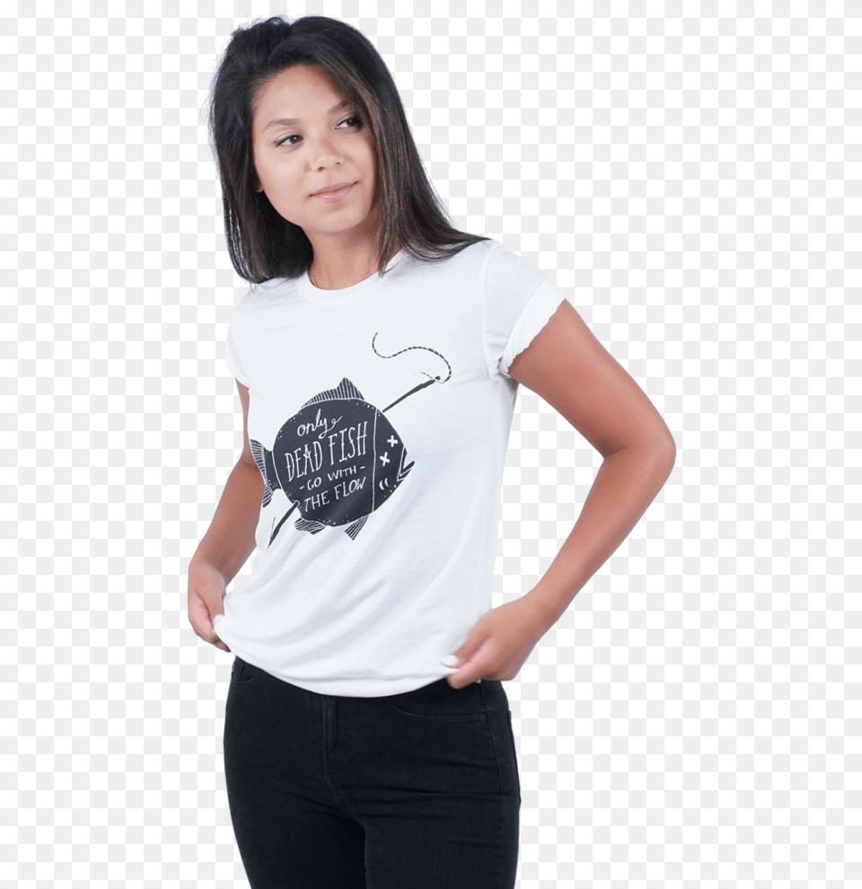 Dead Fish Fish, Clothing, T-shirt, Shirt, Person Free Png Download