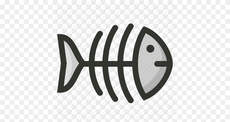 Dead Fish Fish Skeleton Fishbone Seafood Icon, Cutlery, Weapon, Fork Png