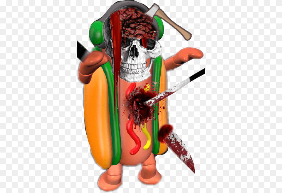 Dead Hotdog Snapchat Snapchathotdog Deadhotdog Restinpe, Person, Food, Ketchup Free Png Download