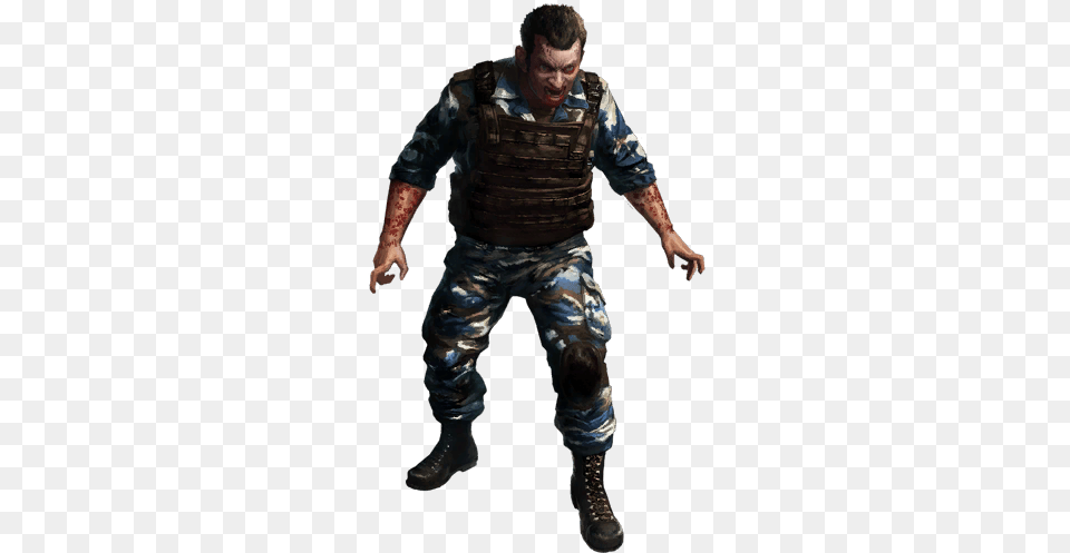 Dead Island Soldier Dead Island Zombie Soldier, Adult, Clothing, Person, Pants Free Transparent Png