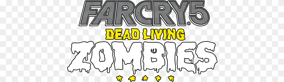 Dead Living Zombies Far Cry 5 Dead Living Zombies Game Logo, Book, Publication, Face, Head Png