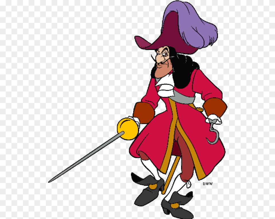 Dead Men Tell No Tales Pirates Of The Caribbean Clipart Peter Pan Clipart Captain Hook, Person, Book, Comics, Publication Free Png