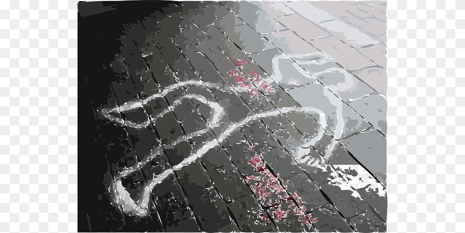 Dead Outline Marks Person Human Scene Body Crime Olay Yeri Inceleme, Floor, Flooring, Path, Sidewalk Png Image