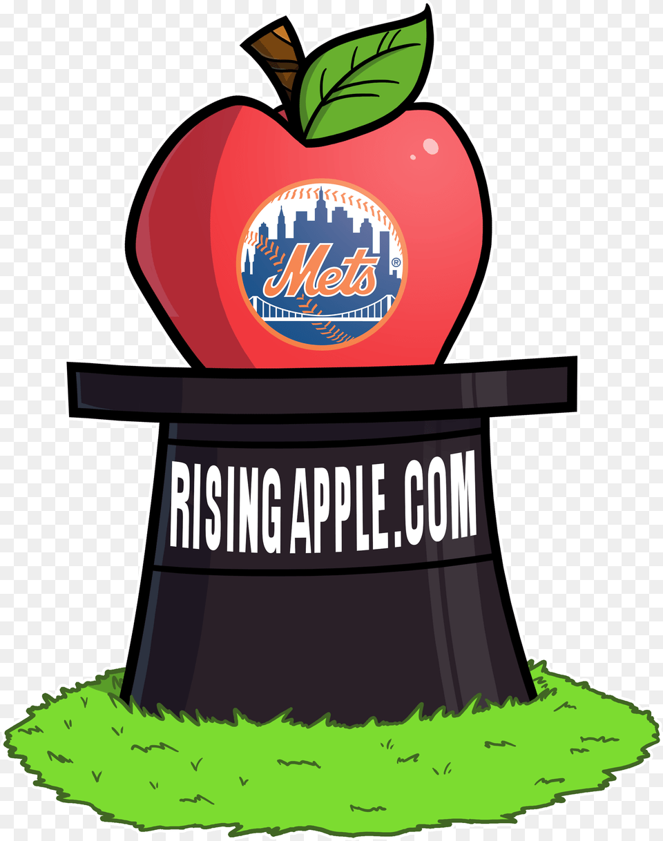 Dead Rising Clipart Apple Logos And Uniforms Of The New York Mets, Food, Fruit, Plant, Produce Free Png Download