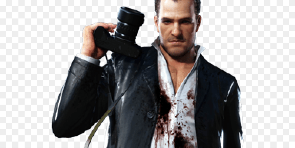 Dead Rising Transparent Frank West, Clothing, Coat, Photography, Jacket Free Png