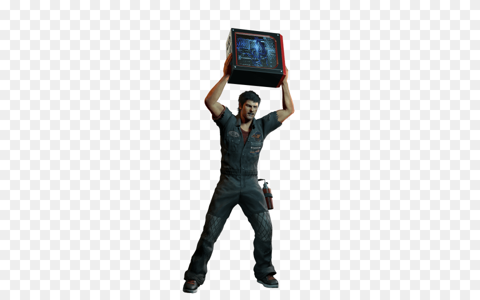 Dead Rising Tv, Adult, Screen, Person, Monitor Png