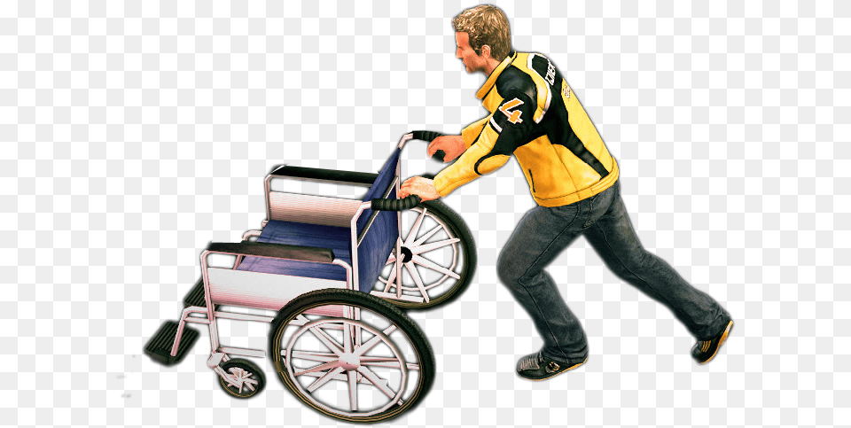 Dead Rising Wheelchair Alternate, Person, Boy, Teen, Male Png Image