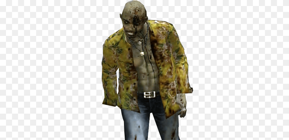 Dead Rising Zombie Group Hawaiian Shirt Hunting Knife Dead Rising 1 Zombies, Clothing, Coat, Jacket, Adult Png