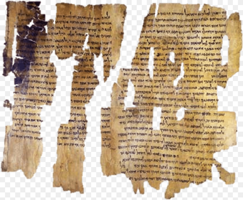 Dead Sea Scrolls Pieces Dead Seas Scrolls, Text Png