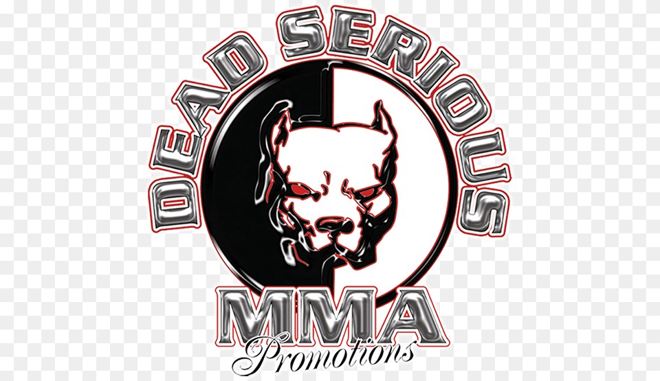 Dead Serious Mma At Iplay America Dead Serious Mma, Emblem, Symbol, Logo, Person Free Transparent Png
