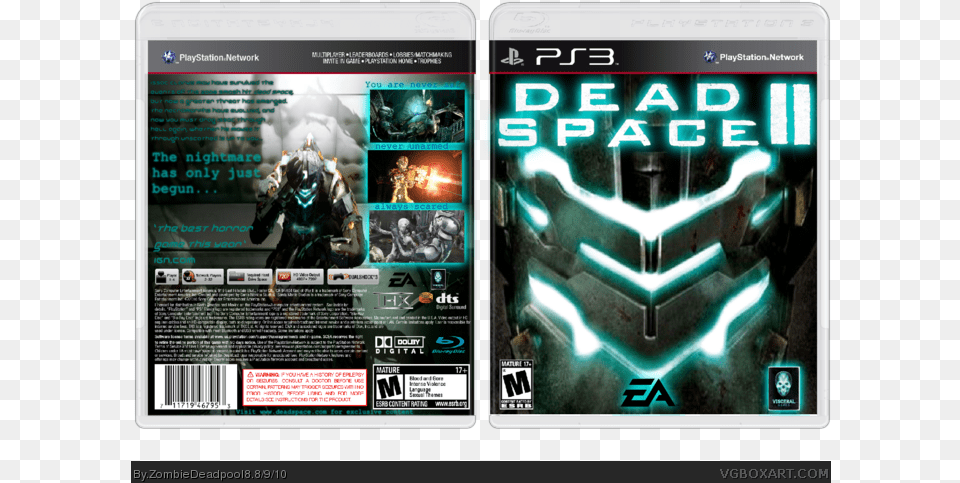 Dead Space 2 Box Art Cover Dead Space 2 Ps3 Cover, Adult, Male, Man, Person Free Png