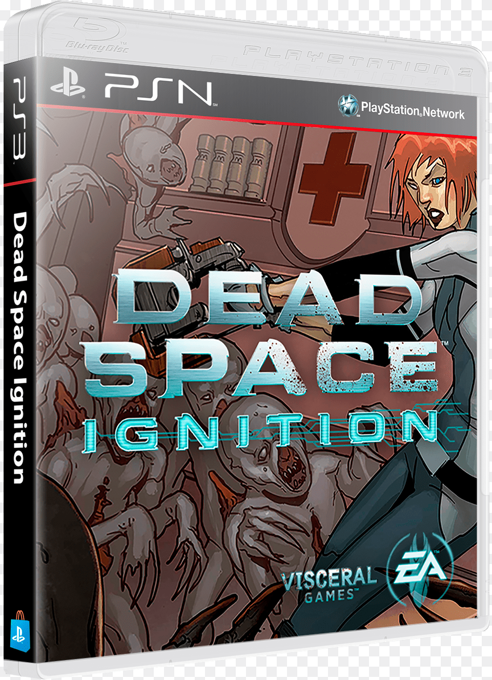 Dead Space 2 Cover, Book, Publication, Comics, Face Png