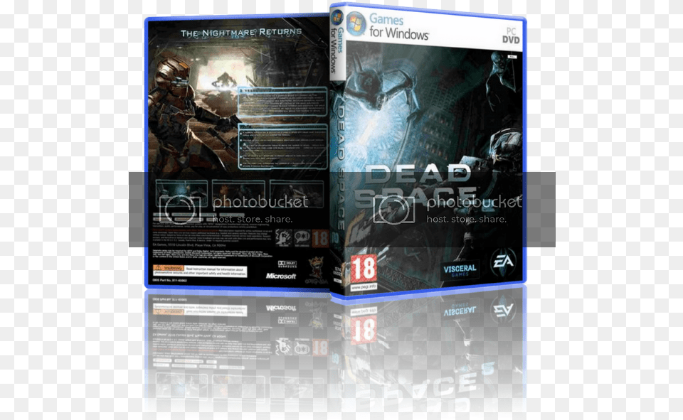 Dead Space 2 Xbox 360 Cover, Advertisement, Poster, Adult, Male Free Transparent Png