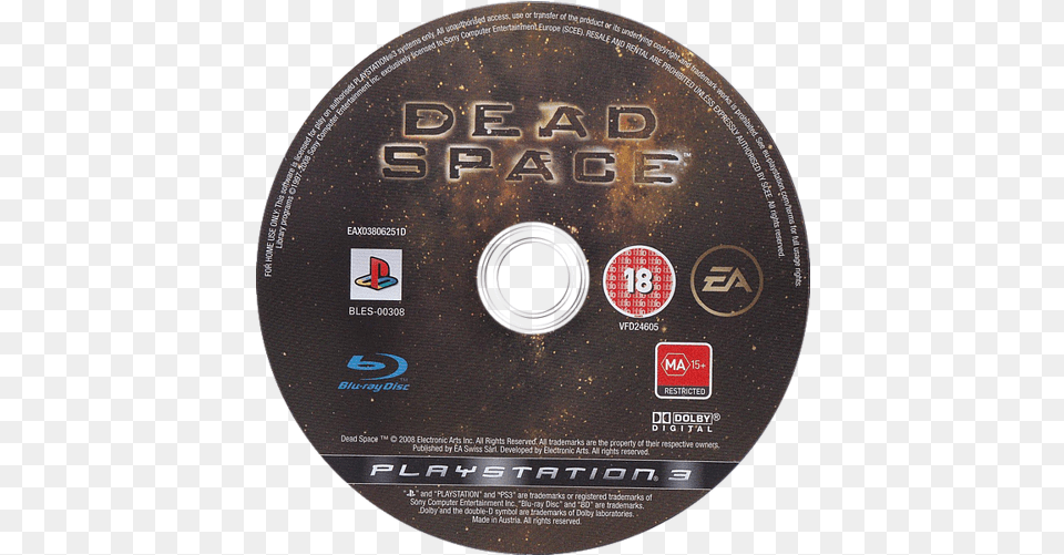 Dead Space Dead Space Cover, Disk, Dvd Png Image