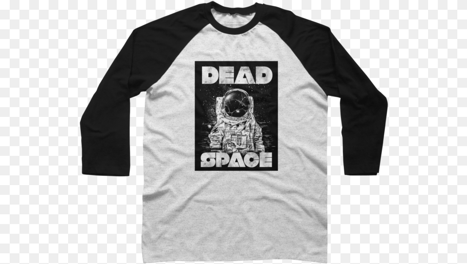 Dead Space Space Man Baseball Tee Demon Of Lean Street, Clothing, Long Sleeve, Shirt, Sleeve Free Png Download