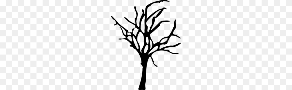 Dead Tree Clip Art, Gray Png