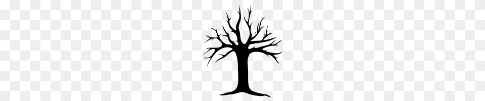 Dead Tree Icons Noun Project, Gray Free Transparent Png