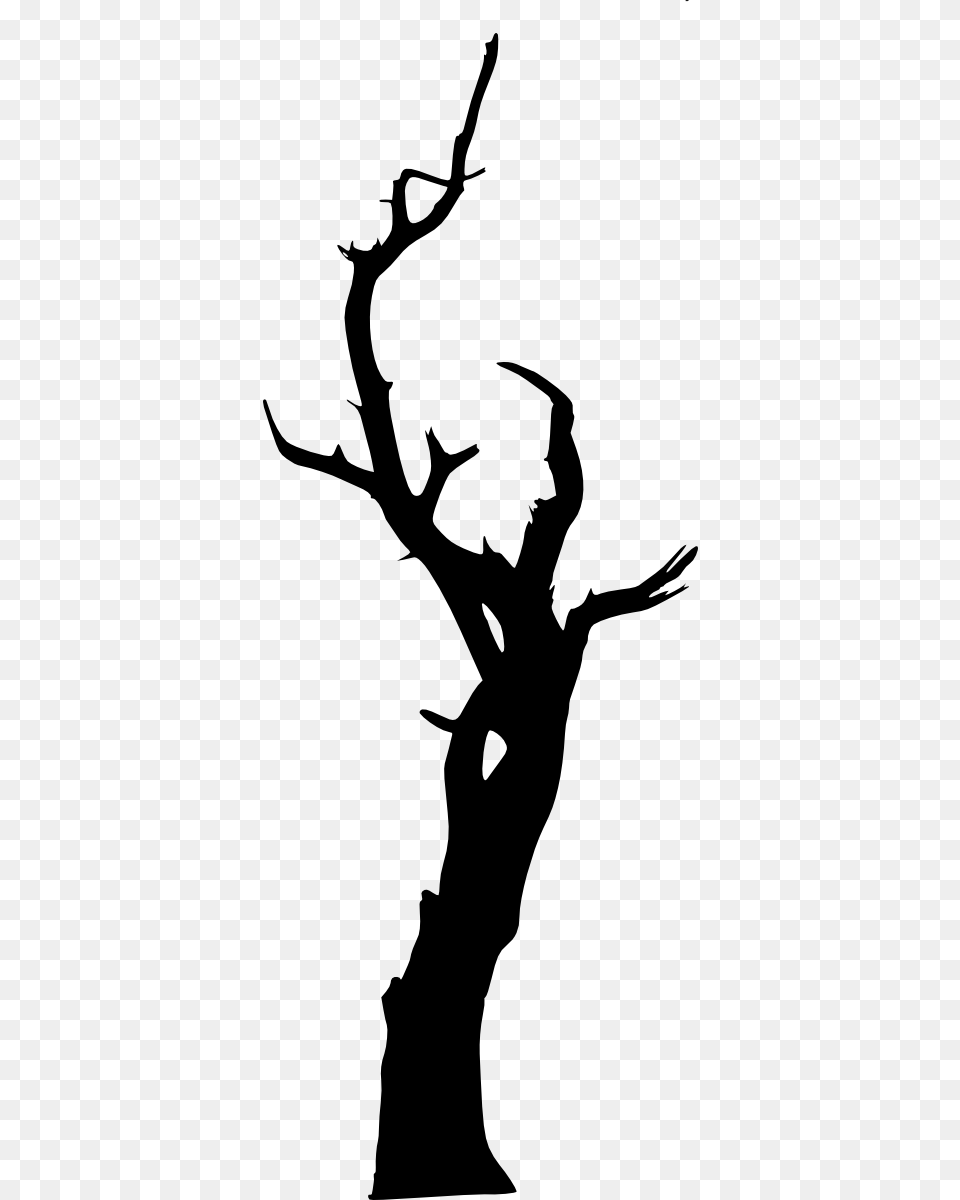 Dead Tree Silhouette Portable Network Graphics, Stencil, Person Png Image