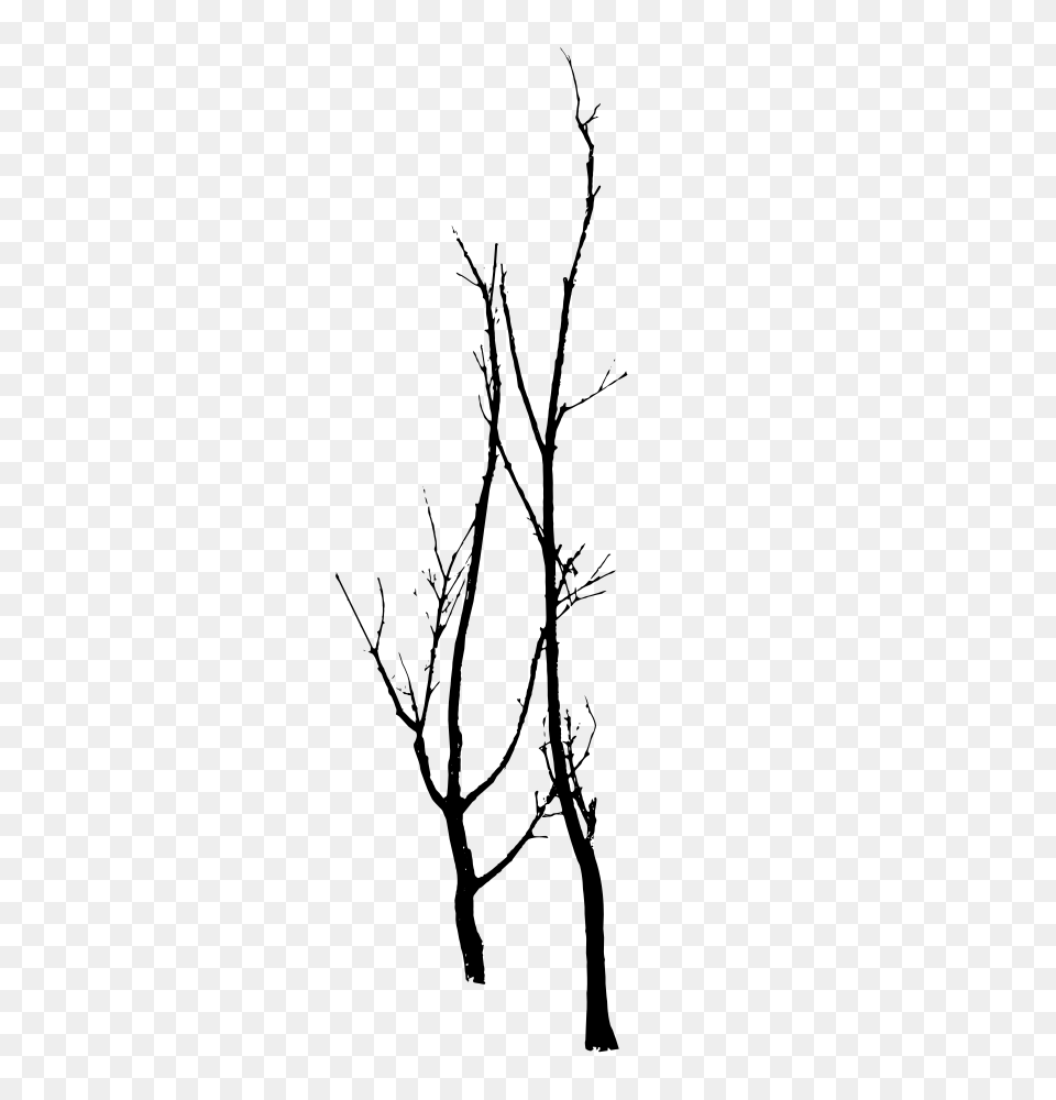 Dead Trees Vector, Gray Png Image