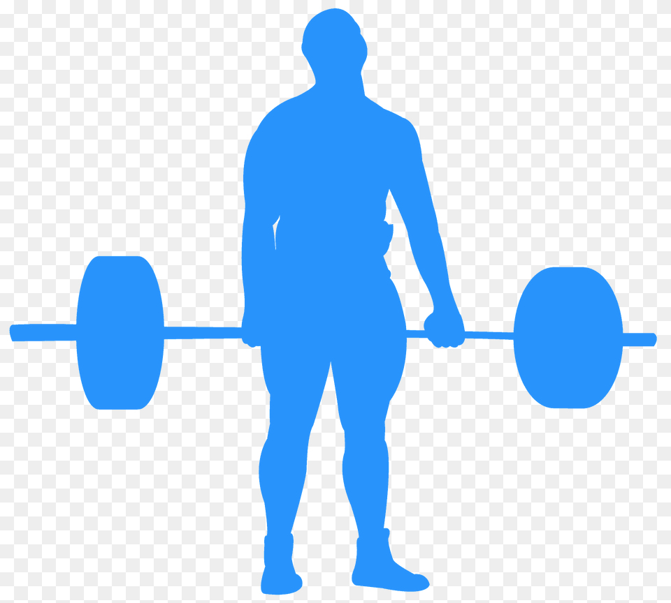 Deadlift Silhouette, Adult, Male, Man, Person Free Transparent Png