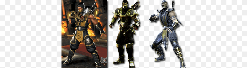 Deadly Alliance Deception And Mortal Kombat Mortal Kombat Deadly Alliance Scorpion Alternate Costume, Adult, Male, Man, Person Free Png