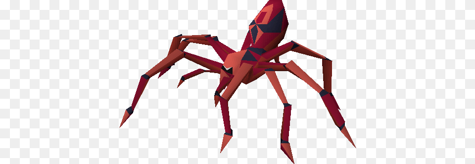 Deadly Red Spider Deadly Red Spider Osrs, Animal, Invertebrate, Aircraft, Airplane Png
