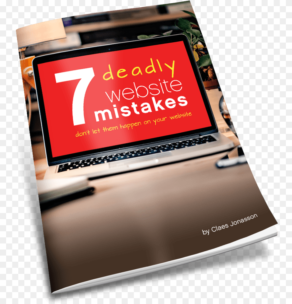 Deadly Website Mistakes Flat Panel Display, Advertisement, Poster, Pc, Laptop Png
