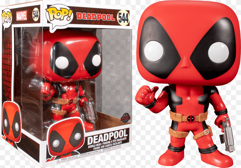 Deadpool 10 Inch Funko, Robot, Toy Free Png