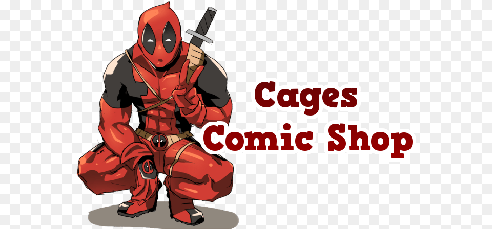 Deadpool, Clothing, Costume, Person, Book Free Png
