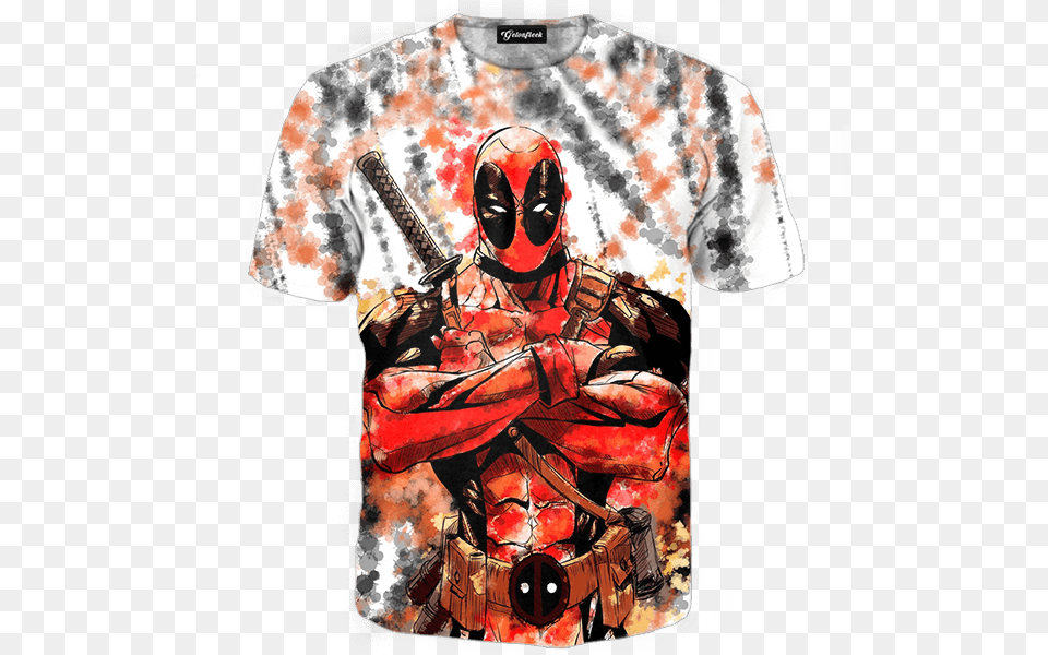 Deadpool, Clothing, T-shirt, Adult, Female Free Png Download