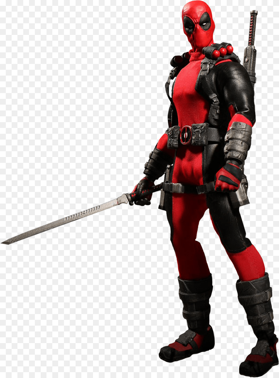 Deadpool, Sword, Weapon, Person Free Png