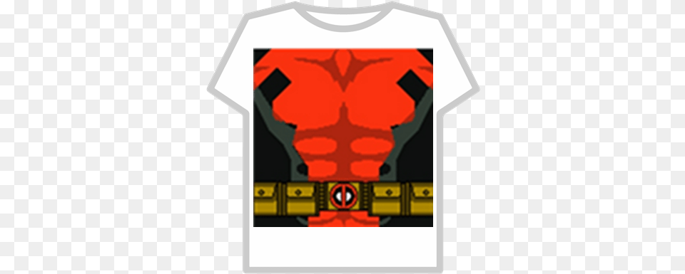 Deadpool Abs Logo Roblox T Shirt Roblox Nike, Clothing, T-shirt, Dynamite, Weapon Free Png