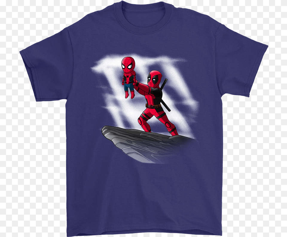 Deadpool And Spiderman Lion King Mashup Shirts Supreme Gucci Bugs Bunny, Clothing, T-shirt, Adult, Female Free Png