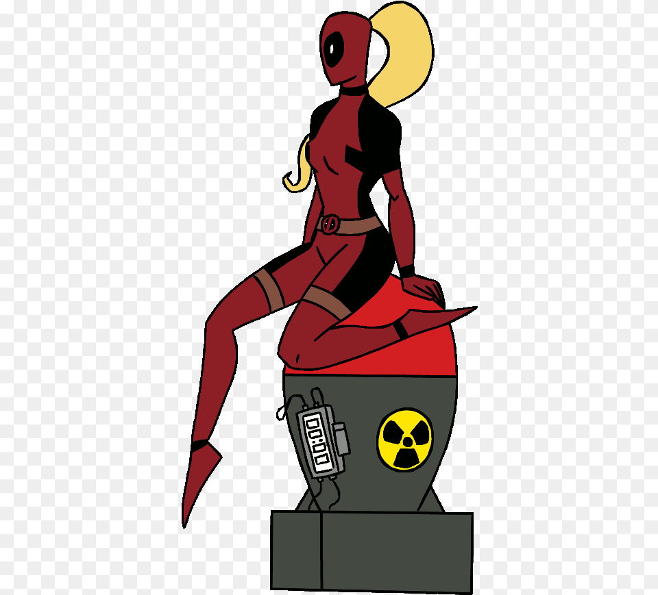 Deadpool Animated Gif, Adult, Female, Person, Woman Free Transparent Png