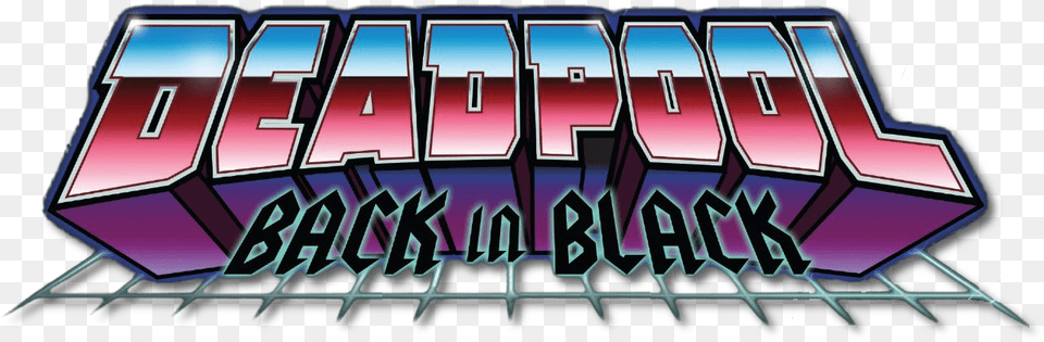 Deadpool Back In Black Logo1 Deadpool Back In Black Png